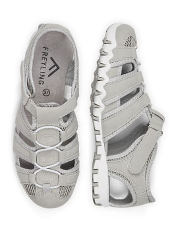 Freyling Halbsandalen in Grau