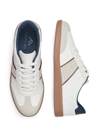 Freyling Sneakers in Beige/ Weiß