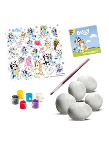 SES Knutselset "Bluey stenen schilderen" - vanaf 3 jaar