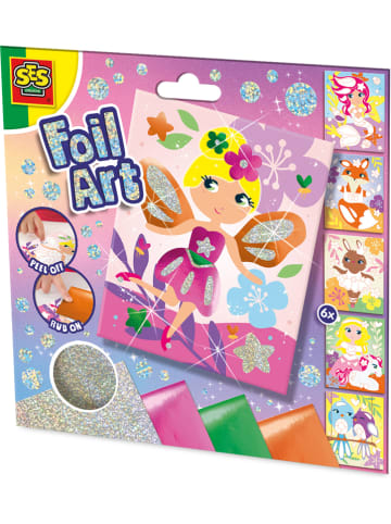 SES Bastelset "Foil art - Fairyland friends" - ab 5 Jahren