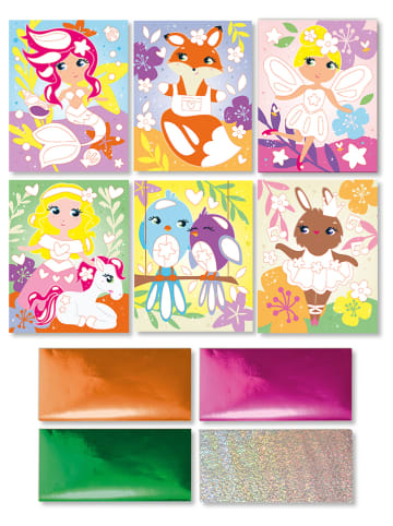 SES Zestaw "Foil art - Fairyland friends" do majsterkowania - 5+
