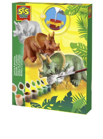 SES Zestaw do odlewów gipsowych "Triceratops"