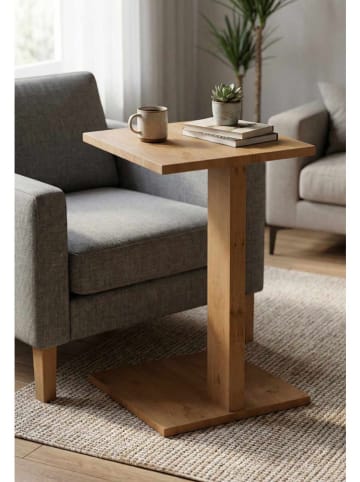 Evila Bijzettafel eiken - (B)35 x (H)56 x (D)35 cm