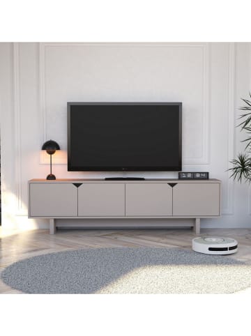 Evila TV-Regal "Oz" in Beige - (B)180 x (H)50 x (T)30 cm