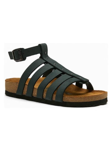 Comfortfusse Skórzane sandały "Ares" w kolorze granatowym