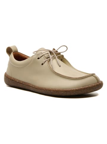 Comfortfusse Leren veterschoenen "Harmony" beige