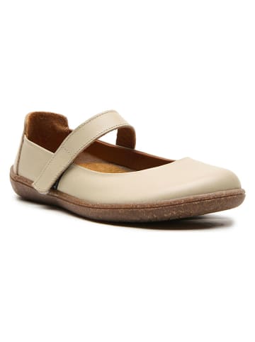 Comfortfusse Leder-Ballerinas "Jeylo" in Beige
