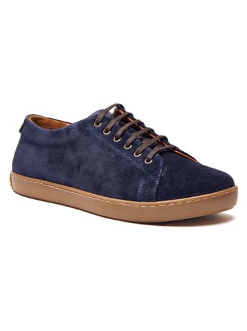 Comfortfusse Leren sneakers donkerblauw