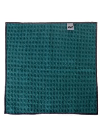 Vigar 4er-Set: Reinigungstücher ''Rengø'' in Grau/ Grün/ Mint - (L)32 x (B)32 cm