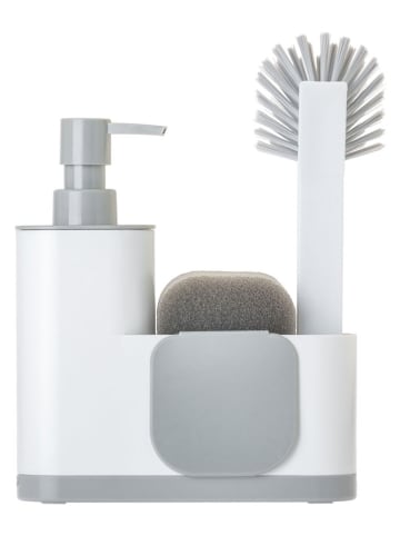 Vigar 4-częściowy zestaw "Rengø" w kolorze białym - 18,5 x 26 x 5 cm