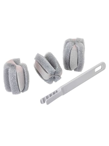 Vigar Szczotka "Essential" w kolorze szarym do czyszczenia - wys. 26 cm