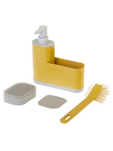 Vigar 4tlg. Set: Spülorganizer "Zeroline" in Gelb