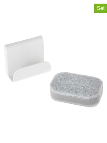 Vigar 2-częściowy zestaw "Rengø" w kolorze białym - 11 x 8 x 5 cm