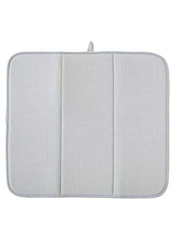 Vigar Geschirr-Abtropfmatte "Rengø" in Grau - (L)45 x (B)40 cm