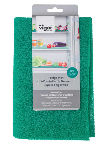 Vigar Mata w kolorze zielonym do lodówki - 30 x 47 cm
