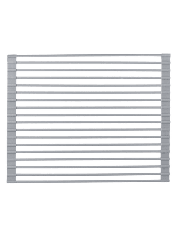 Vigar Zwijana mata w kolorze srebrnym na naczynia - 43 x 33 cm