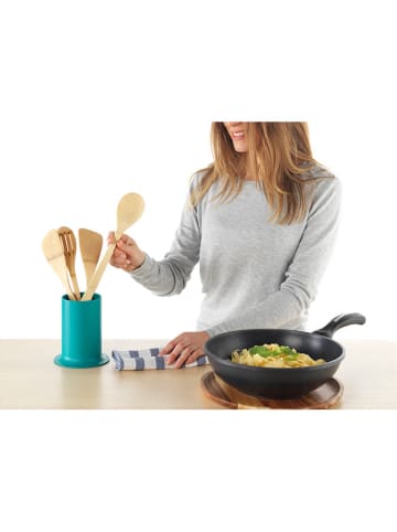 Vigar Pojemnik w kolorze szarym na przybory kuchenne - Ø 13,5 cm