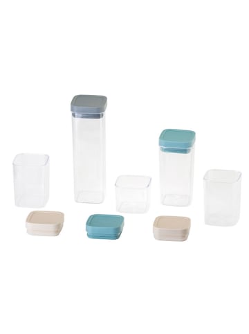 Vigar Pojemniki (5 szt.) "Homey" w kolorze beżowo-szaro-niebieskim