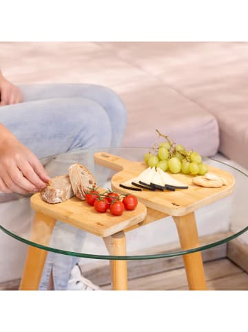 Vigar Deski (2 szt.) "Becco" w kolorze jasnobrązowym do serwowania - 20 x 30 cm