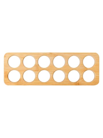 Vigar Podstawka w kolorze beżowym na jajka - 30,6 x 10,6 cm