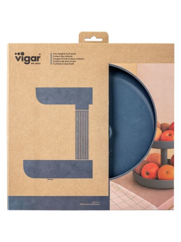 Vigar Etagere in Blau - (H)20,5 cm