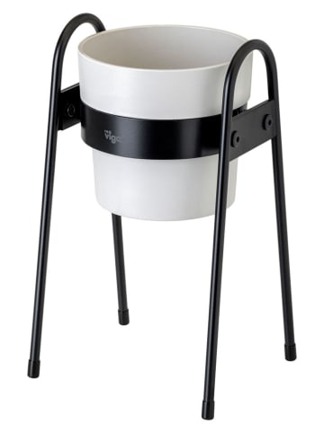 Vigar Pflanzregal "Urban garden" in Schwarz - (B)20,5 x (H)36 x (T)19 cm