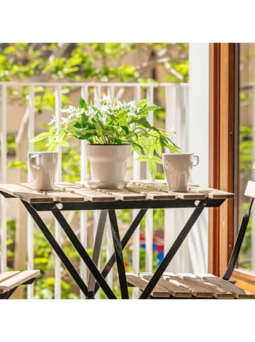 Vigar Doniczki (4 szt.) "Urban garden" w kolorze szarym - wys. 12 x Ø 13 cm