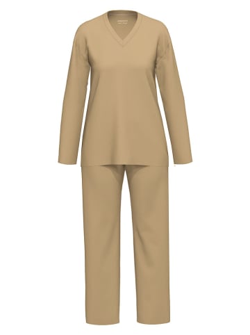 Ammann Piżama w kolorze beżowym