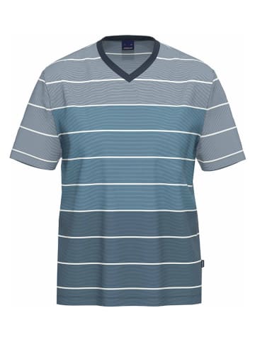 Ammann Pyjama-Oberteil in Dunkelblau