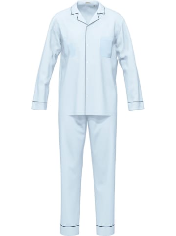 Seidensticker Pyjama in Hellblau
