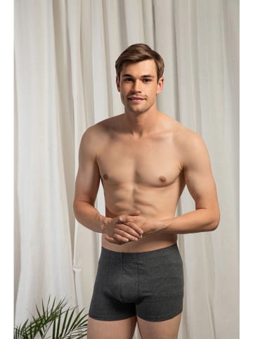 Seidensticker 3er-Set: Boxershorts in Schwarz/ Anthrazit/ Grau