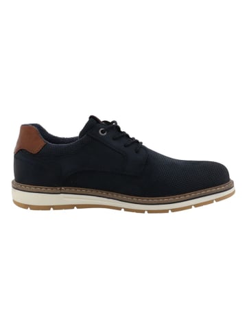 MUSTANG SHOES Veterschoenen "Virginio" donkerblauw