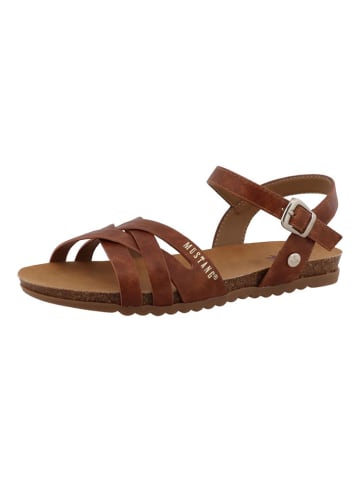 MUSTANG SHOES Sandalen "Nannette" in Hellbraun