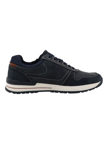 MUSTANG SHOES Sneakersy "Filippo" w kolorze granatowym