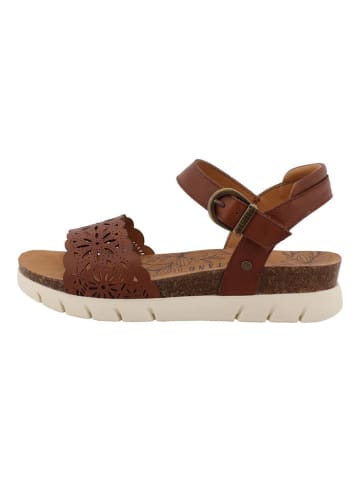 MUSTANG SHOES Sandały "Hendrike" w kolorze brązowym