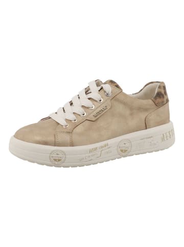 MUSTANG SHOES Sneakers "Noralie" zandkleurig