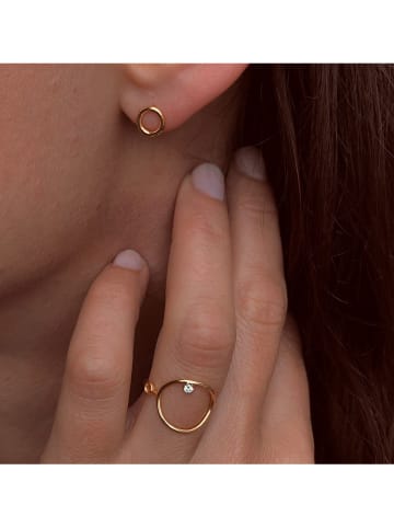 OR Carats Gold-Ring mit Diamant