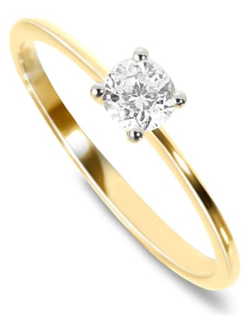 OR Carats Gold-Ring mit Edelstein