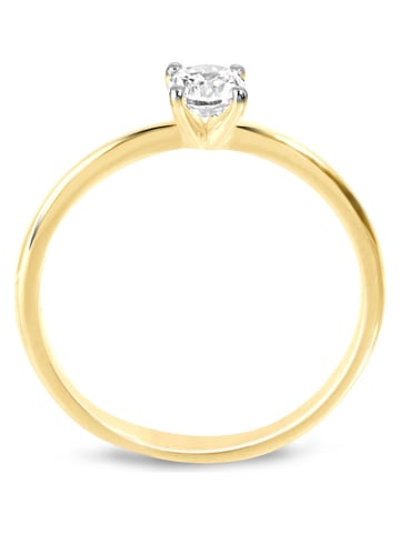 OR Carats Gold-Ring mit Edelstein