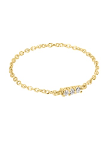 OR Carats Gold-Ring mit Diamanten