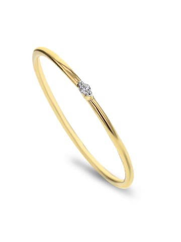 OR Carats Gold-Ring mit Diamant
