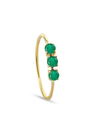 OR Carats Gold-Ring mit Edelsteinen