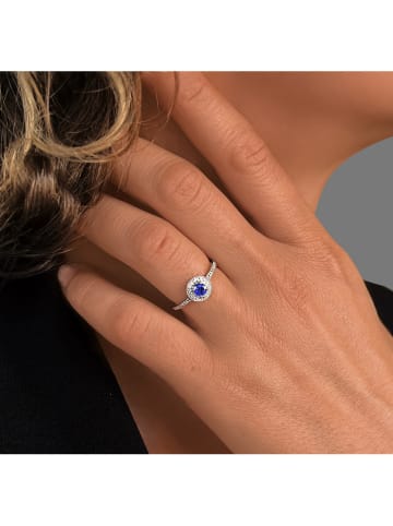 OR Carats Witgouden ring met edelstenen