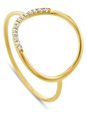 OR Carats Gold-Ring mit Diamanten