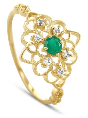 OR Carats Gouden ring met edelstenen