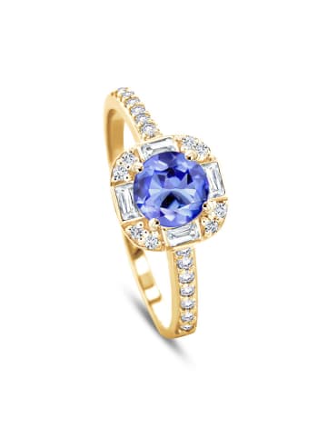 OR Carats Gold-Ring mit Diamanten und Edelsteinen