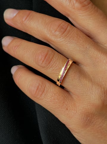 OR Carats Gouden ring met edelstenen