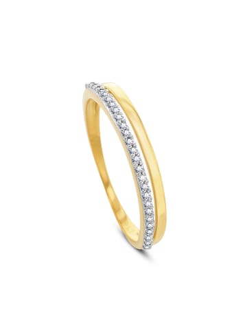 OR Carats Gold-Ring mit Diamanten