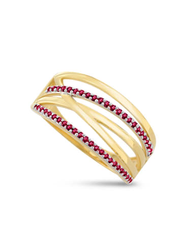 OR Carats Gouden ring met edelstenen