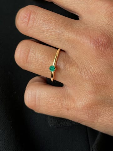 OR Carats Gold-Ring mit Edelstein